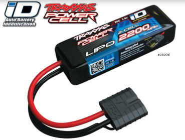 TRX2820X Lipo 7,4/2200 TRX 1:16 25C "ID"